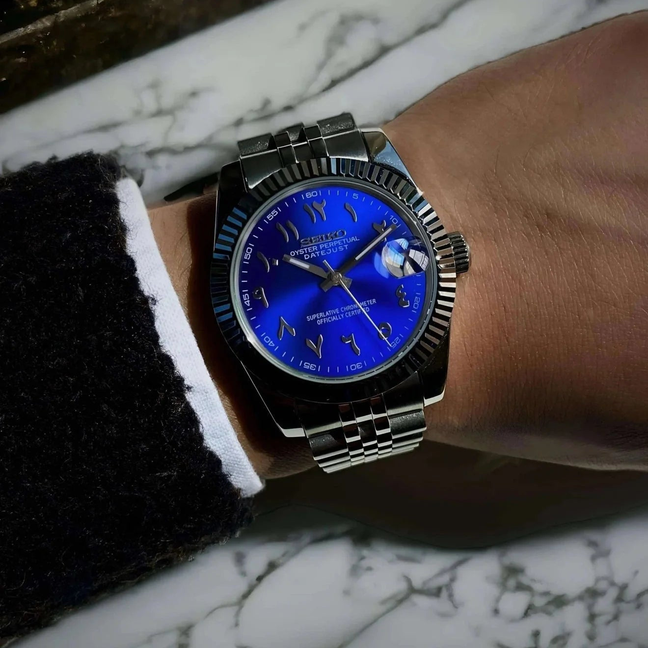 Seikjust Royal Blue Arabic